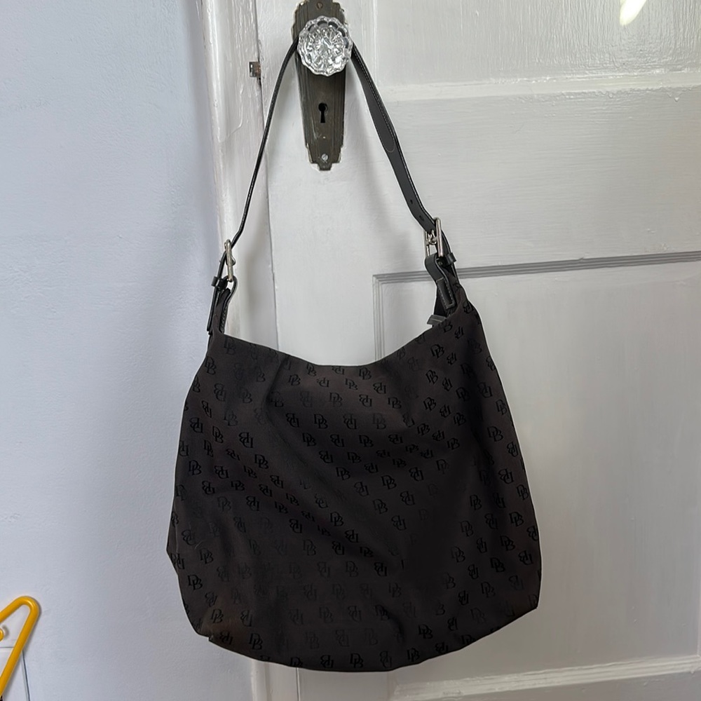 Vintage Dooney & Burke Canvas Tote